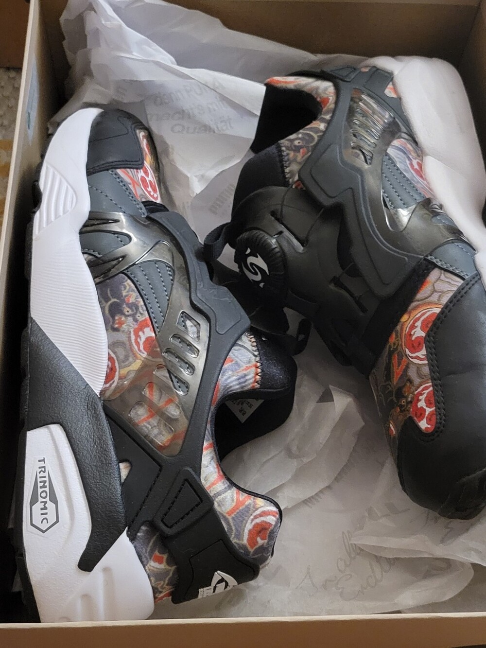Puma Disc Blaze Atmos T.T.T. black trainers, Size US 11 #sneakers #puma